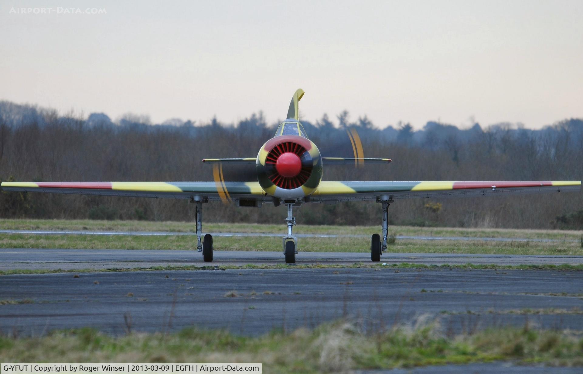 G-YFUT, 1988 Bacau Yak-52 C/N 888410, Resident Yak-52. 