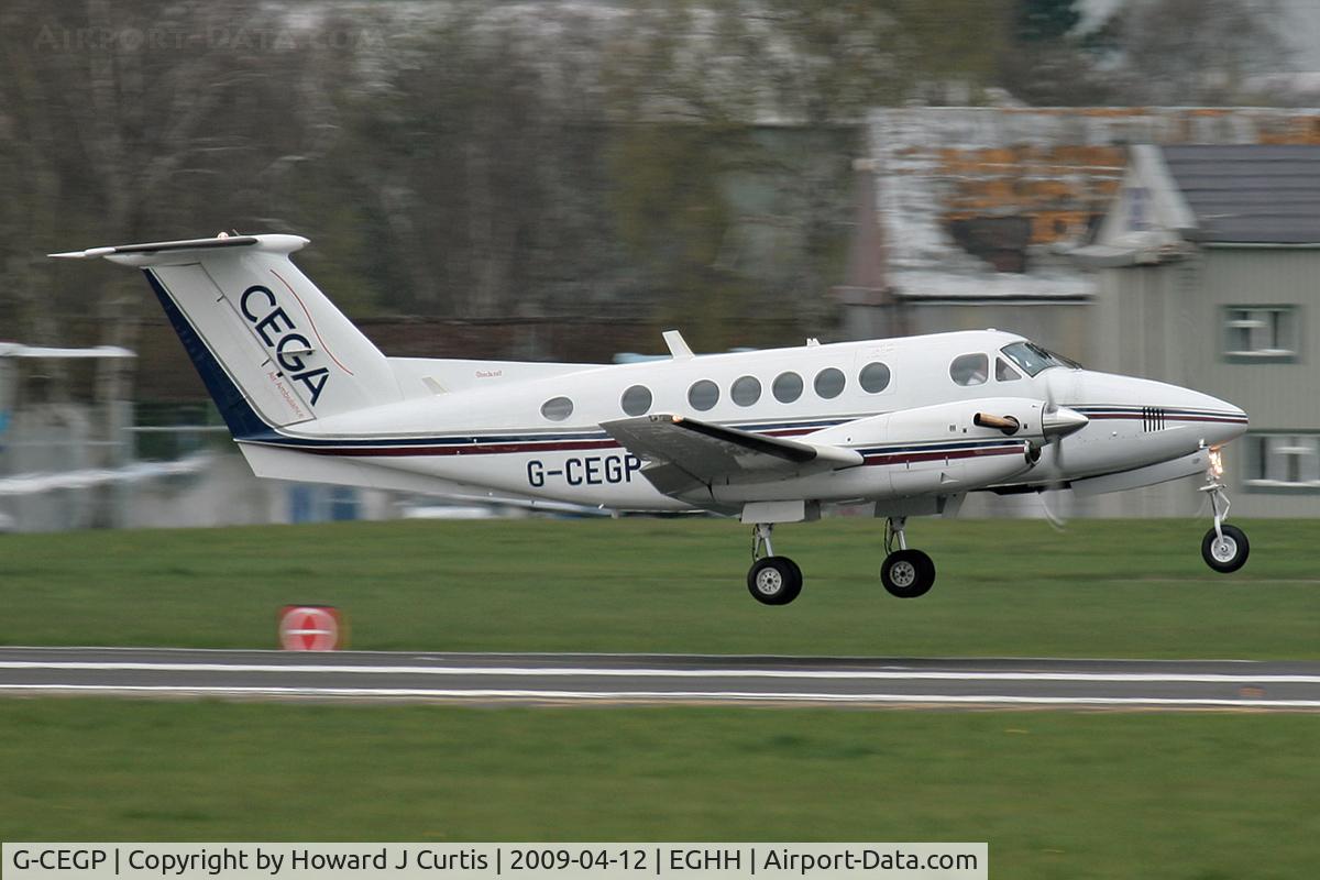 G-CEGP, 1980 Beech 200 Super King Air C/N BB-726, CEGA Air Ambulance.