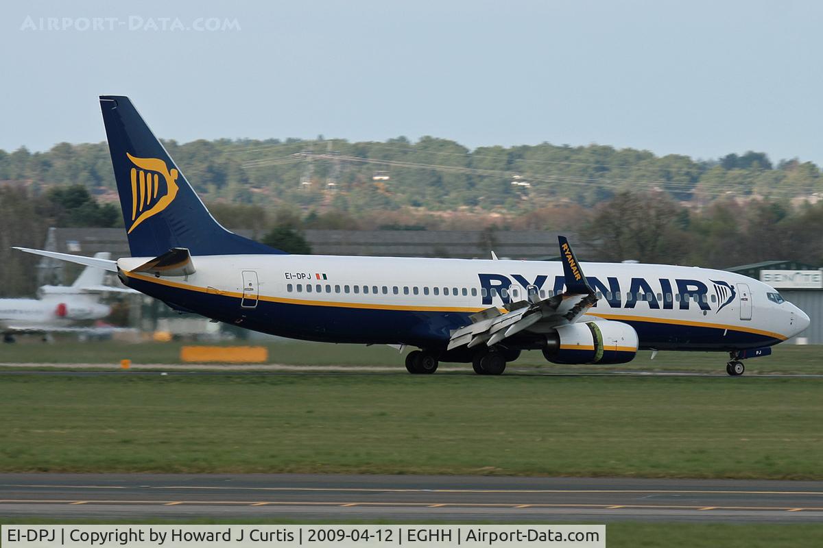 EI-DPJ, 2007 Boeing 737-8AS C/N 33609, Ryanair