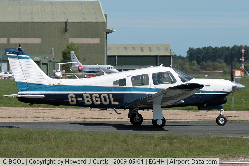 G-BGOL, 1978 Piper PA-28R-201T Cherokee Arrow III C/N 28R-7803335, Privately owned