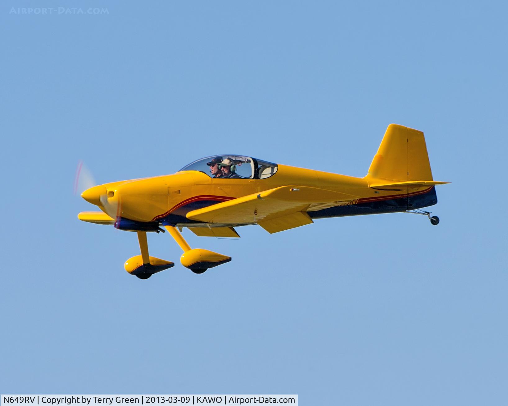 N649RV, 2007 Vans RV-6 C/N 24127, Urban Rudolf S RV-6