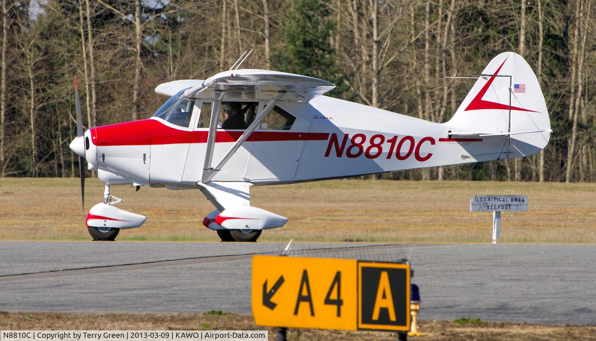 N8810C, 1953 Piper PA-22-135 Tri-Pacer C/N 22-1423, 1953 Piper PA-22-135 C/N 22-1423