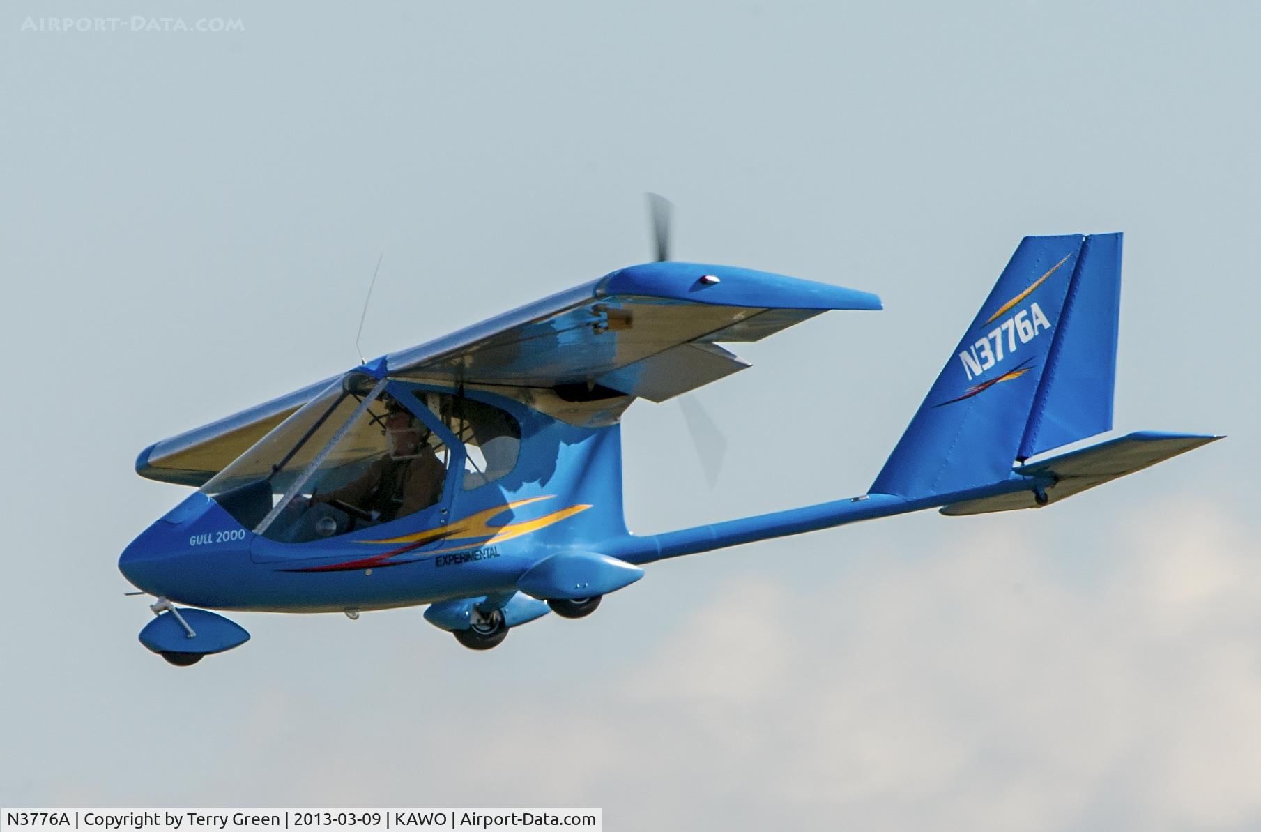 N3776A, 2000 Earthstar Gull 2000 C/N 001188, 2000 Earthstar Aircraft GULL 2000 C/N 001188