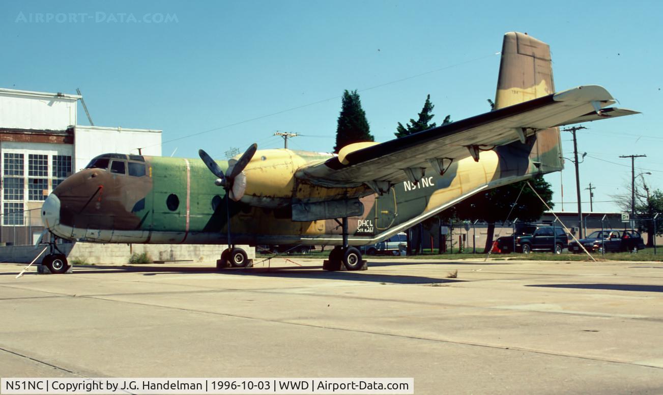 N51NC, 1968 De Havilland Canada Caribou DHC-4A C/N 261, At Cape May NJ