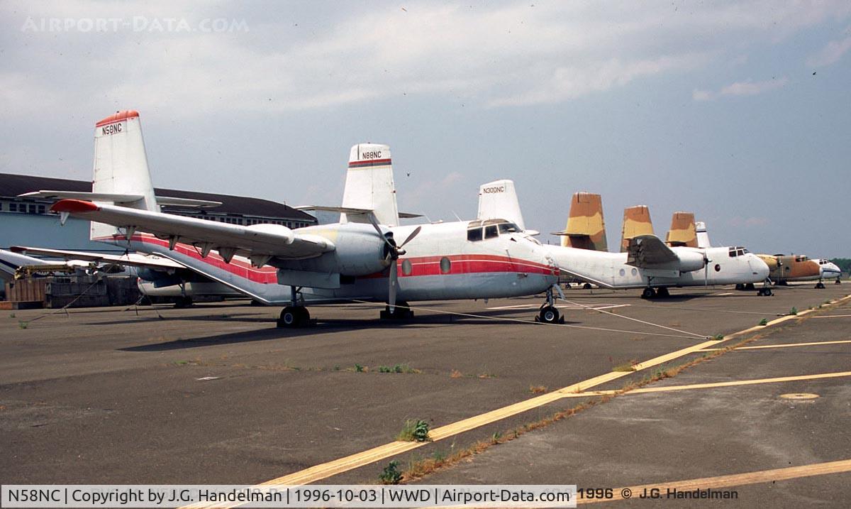N58NC, De Havilland Canada DHC-4A Caribou C/N 302, At Cape May NJ
