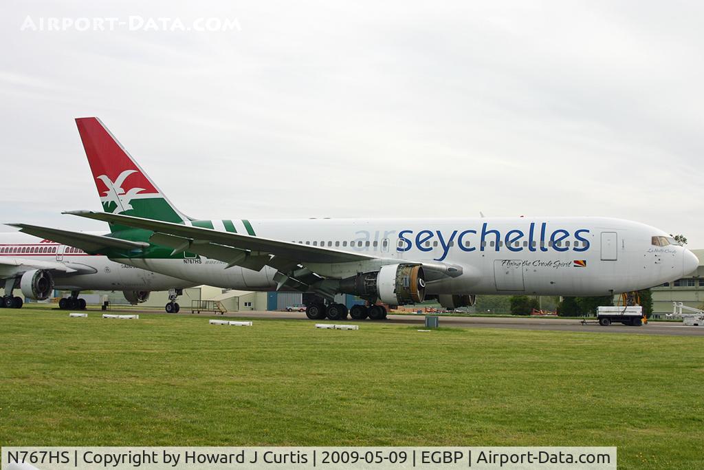 N767HS, 1988 Boeing 767-204 C/N 24013, Ex Seychelles Airlines.