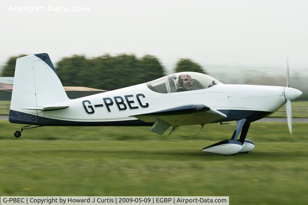 G-PBEC, 2007 Vans RV-7 C/N PFA 323-14382, At the Great Vintage Flying Weekend. Privately owned.