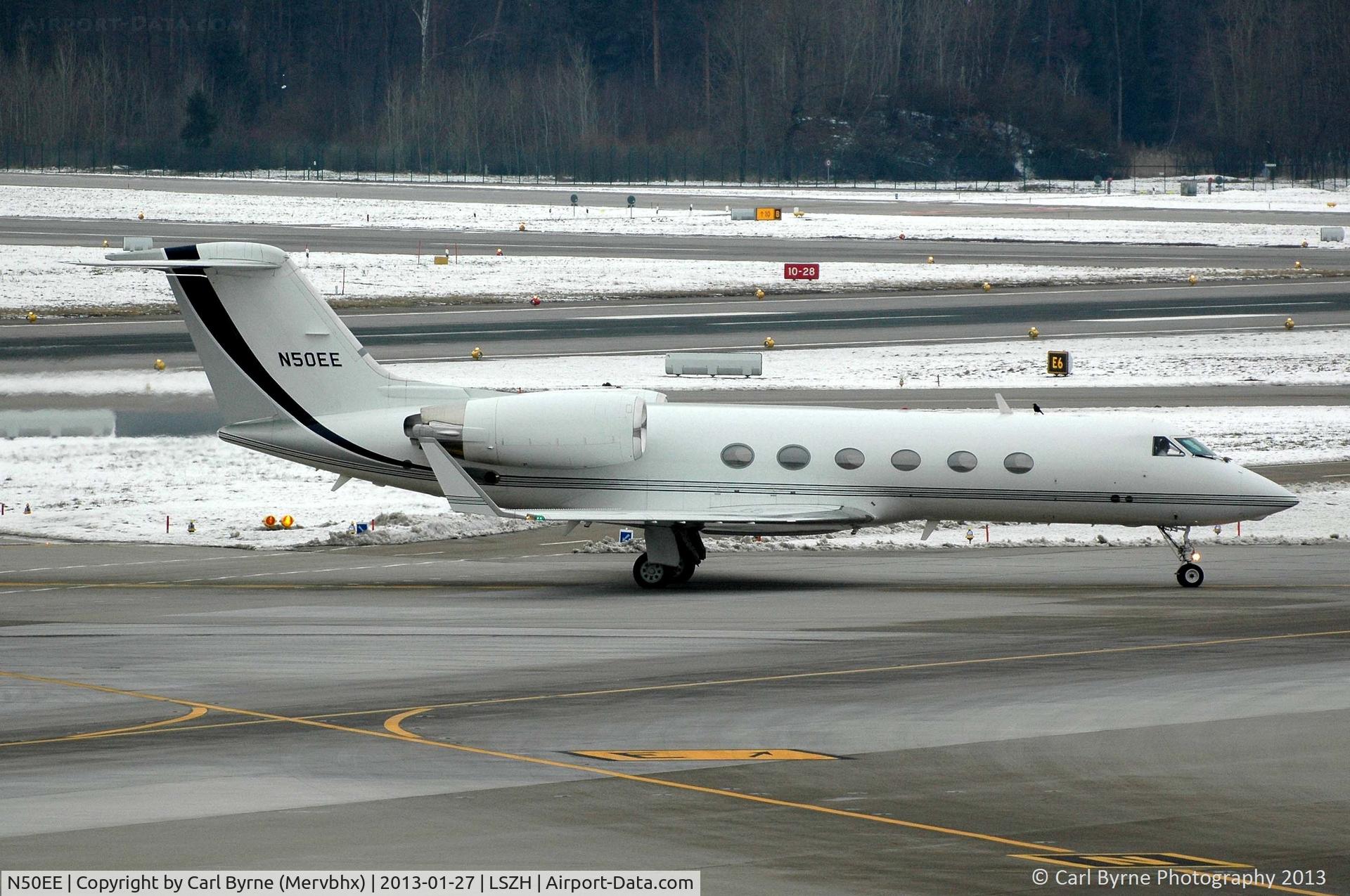 N50EE, 2002 Gulfstream Aerospace G-IV C/N 1500, Taken from the Spectator Terrace.