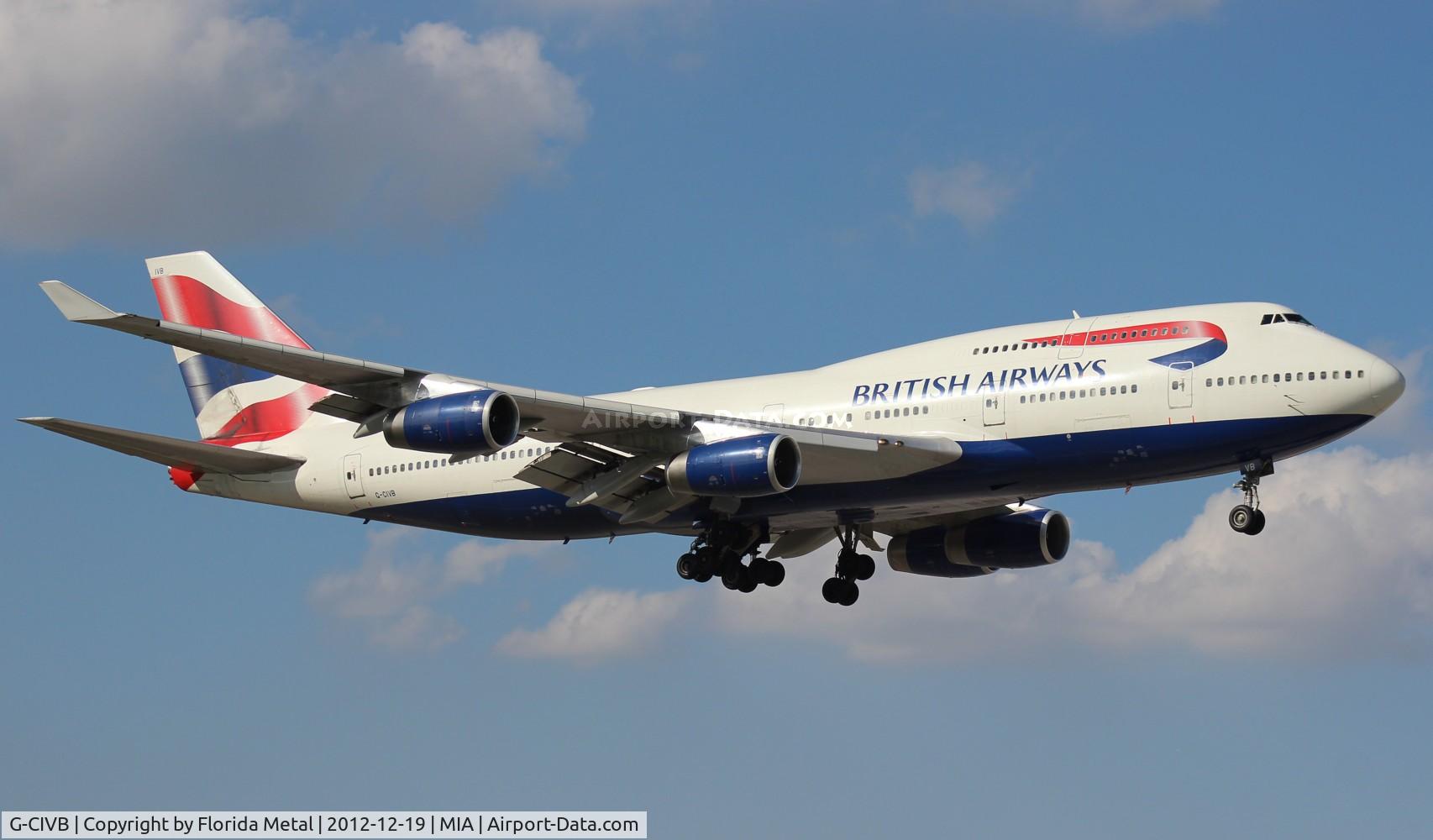 G-CIVB, 1994 Boeing 747-436 C/N 25811, British 747-400