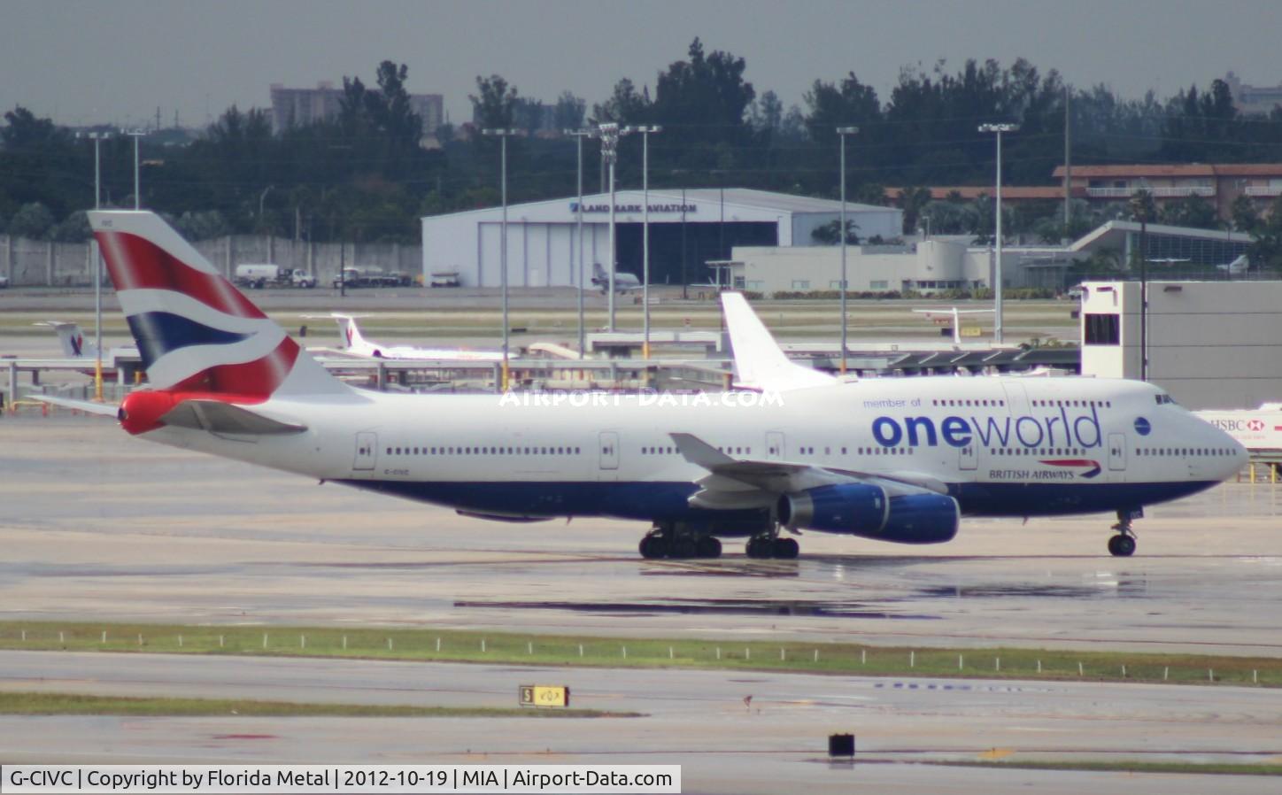 G-CIVC, 1994 Boeing 747-436 C/N 25812, British Airways One World 747-400