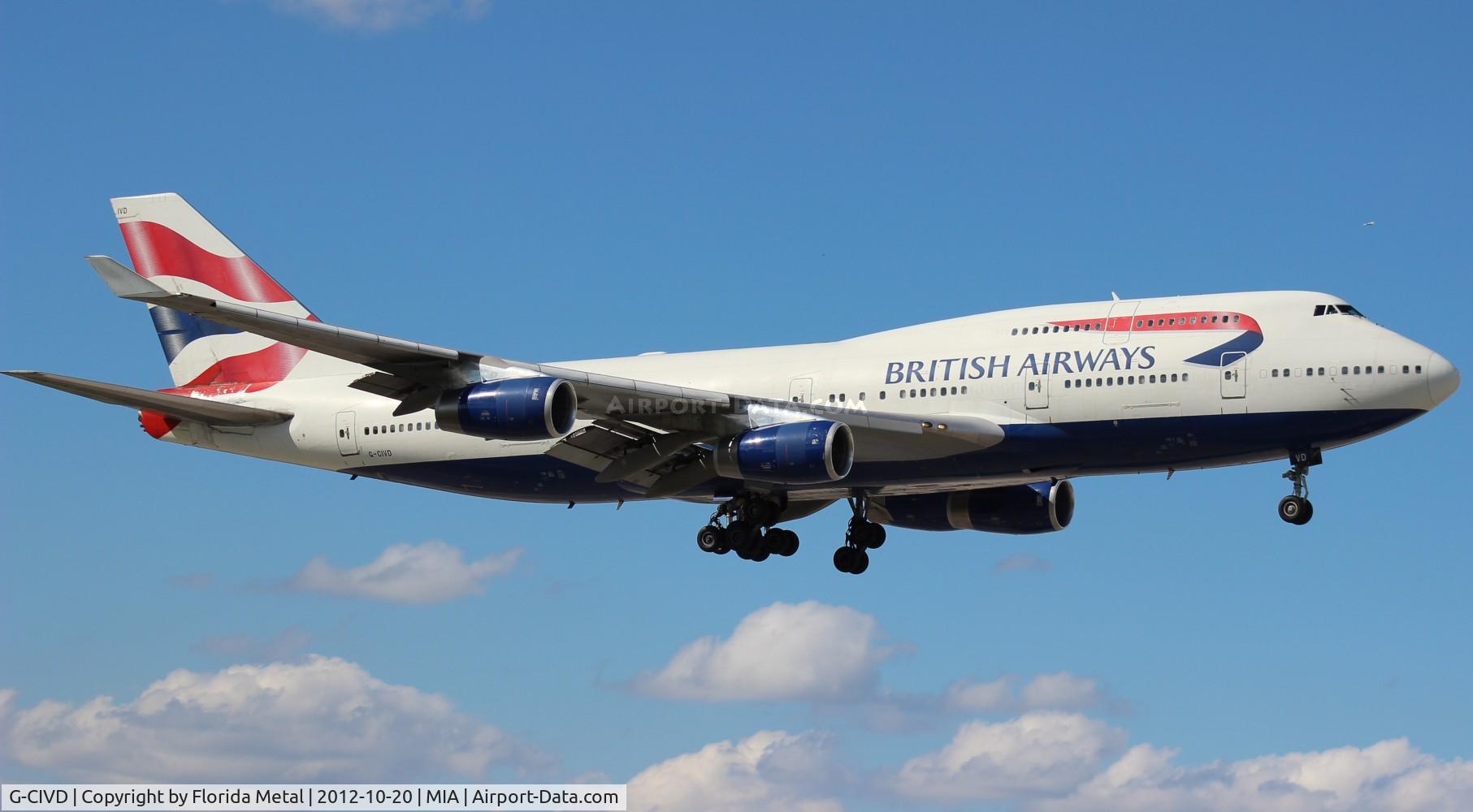 G-CIVD, 1994 Boeing 747-436 C/N 27349, British 747-400