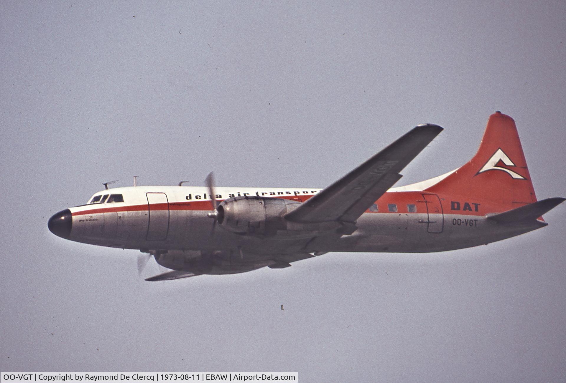 OO-VGT, 1957 Convair 440-61 Metropolitan C/N 404, Convair 440