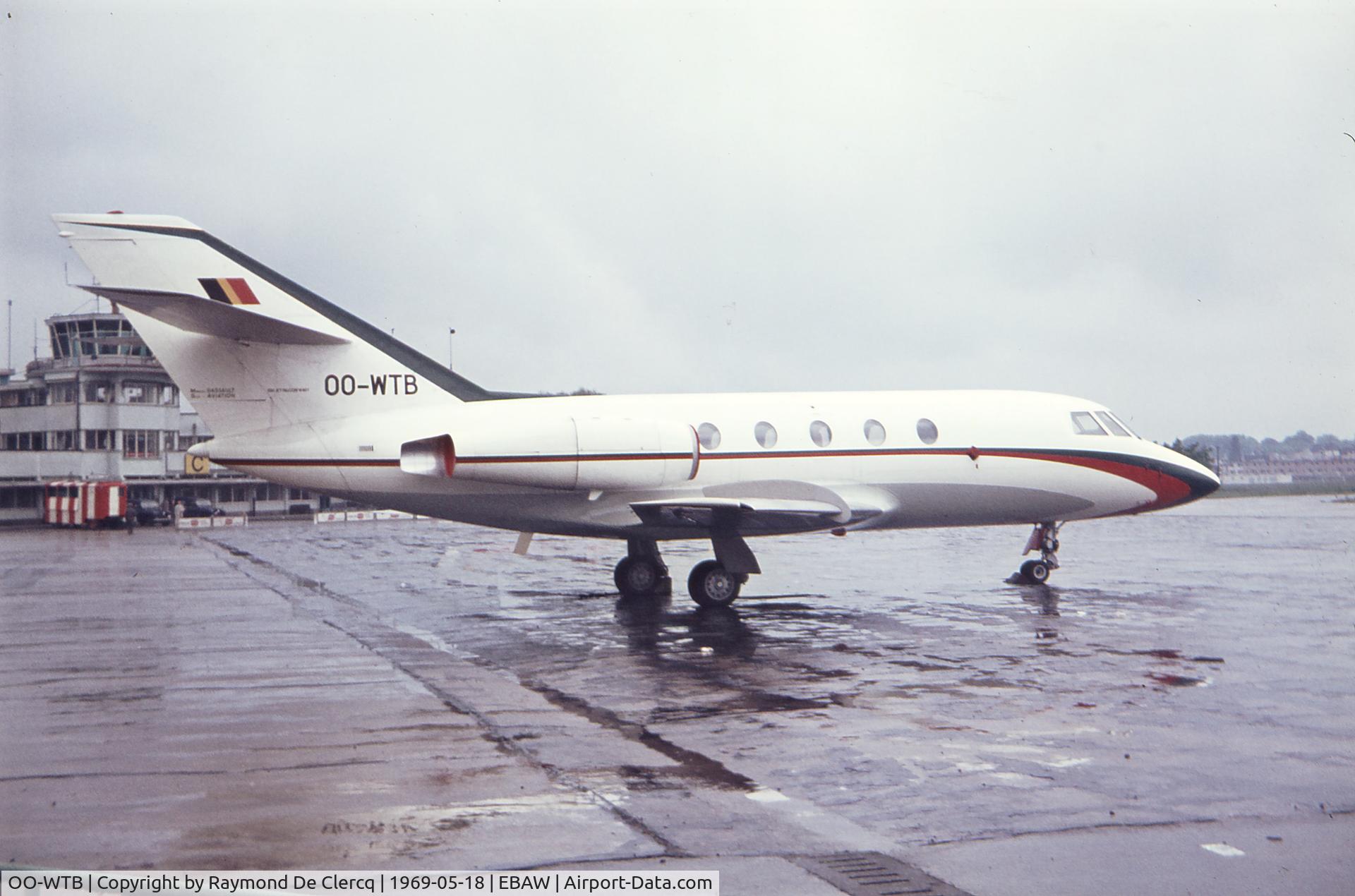 OO-WTB, 1969 Dassault Falcon (Mystere) 20C C/N 162, 1969 Dassault Falcon 20C