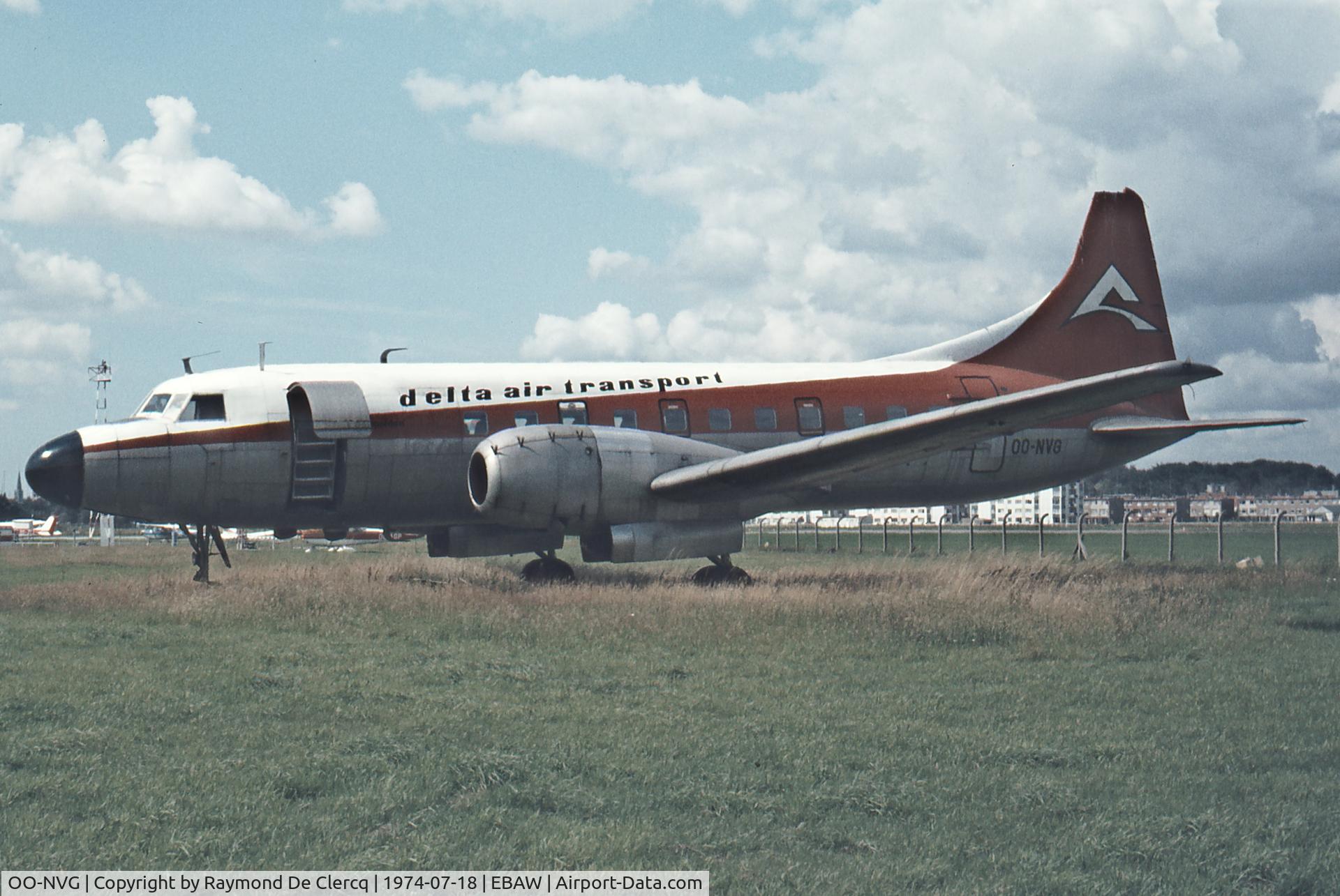 OO-NVG, 1956 Convair 440-62 Metropolitan C/N 333, 1956 Convair CV-440-62 Metropolitan