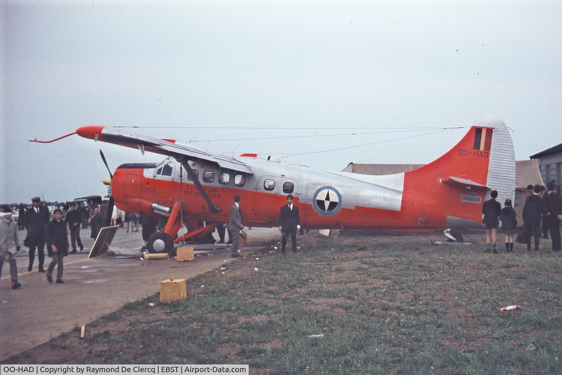 OO-HAD, De Havilland Canada UC-1B Otter C/N 148, De Havilland Canada UC-1B Otter