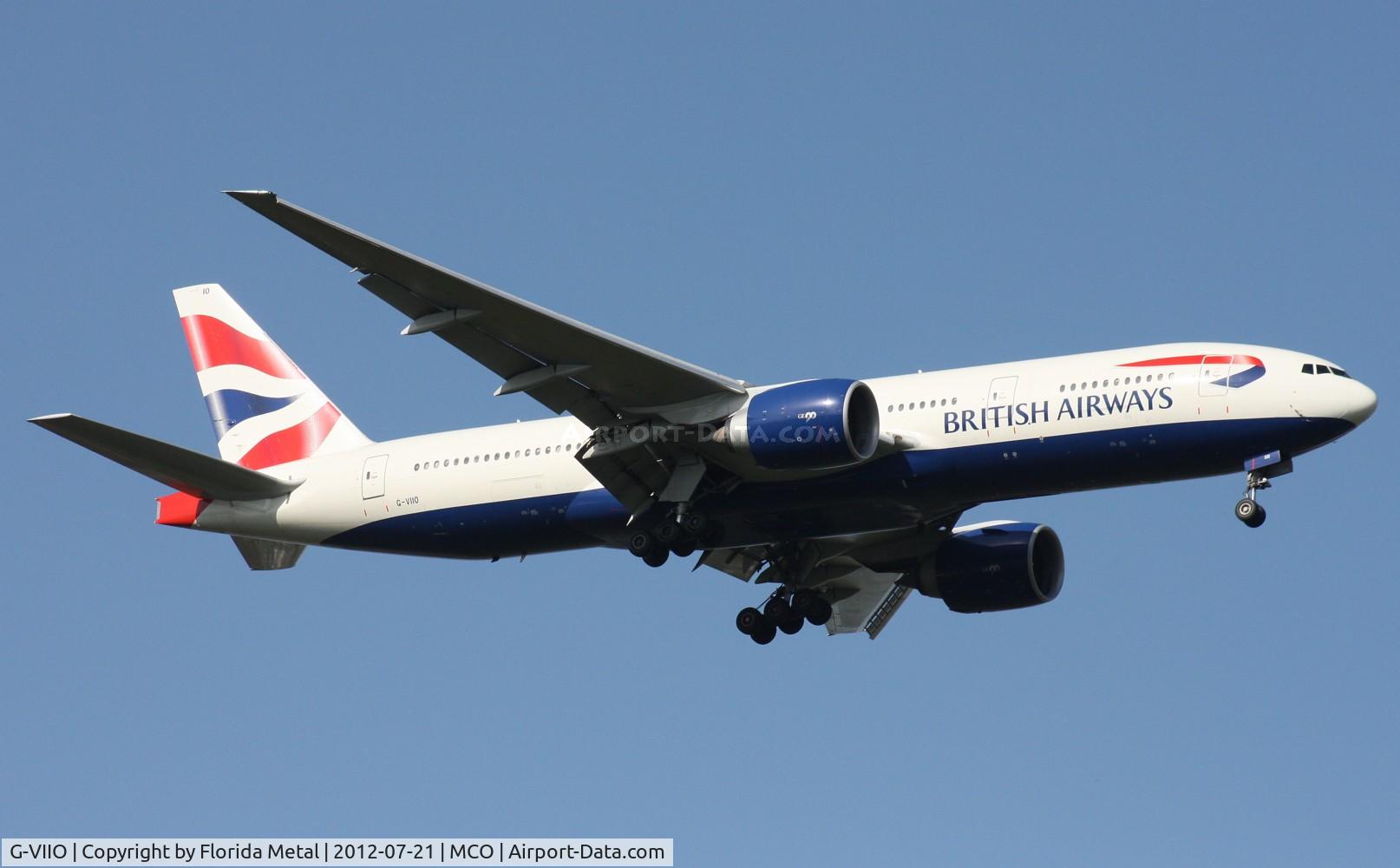 G-VIIO, 1999 Boeing 777-236 C/N 29320, British 777