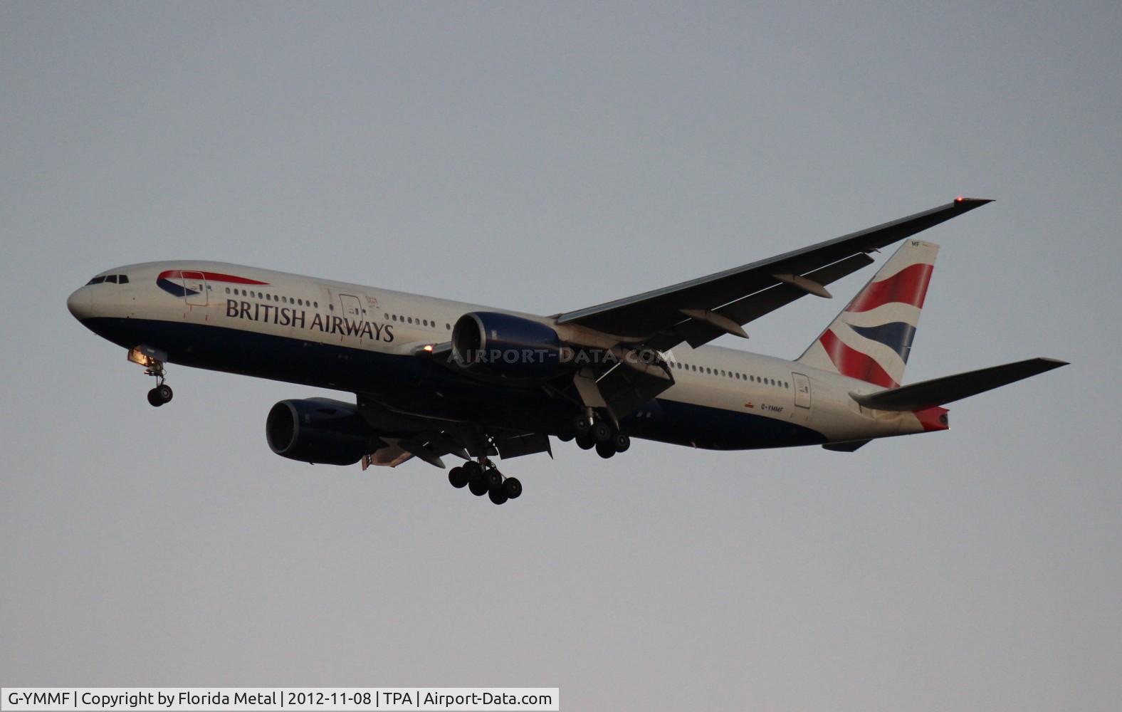 G-YMMF, 2000 Boeing 777-236 C/N 30307, British 777