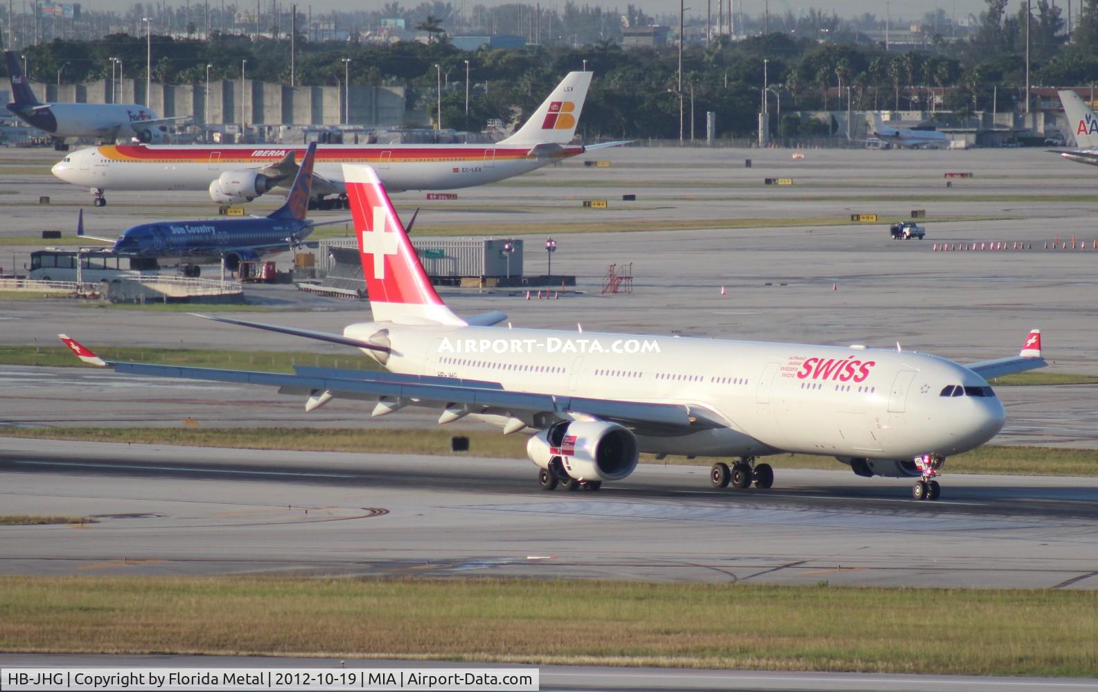 HB-JHG, 2010 Airbus A330-343X C/N 1101, Swiss A330