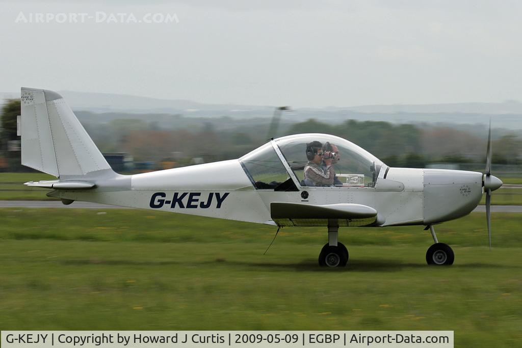 G-KEJY, 2004 Cosmik EV-97 TeamEurostar UK C/N 2017, At the Great Vintage Flying Weekend. Privately owned.