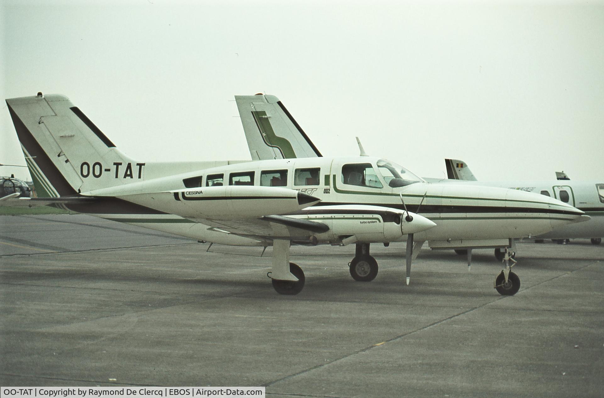 OO-TAT, 1975 Cessna 402B Utililiner C/N 402B-0823, 1975 Cessna 402B