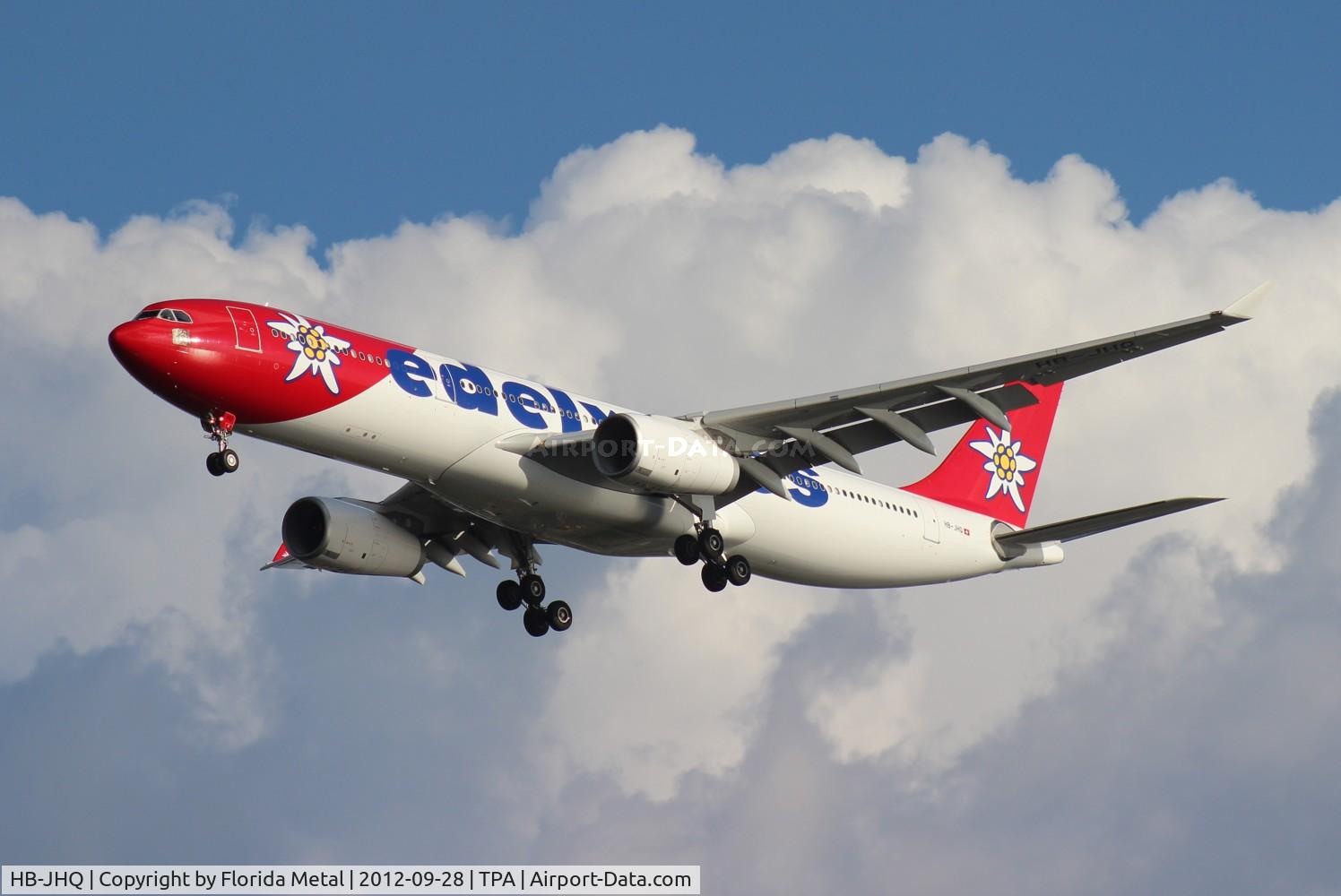 HB-JHQ, 2010 Airbus A330-343X C/N 1193, Edelweiss A330