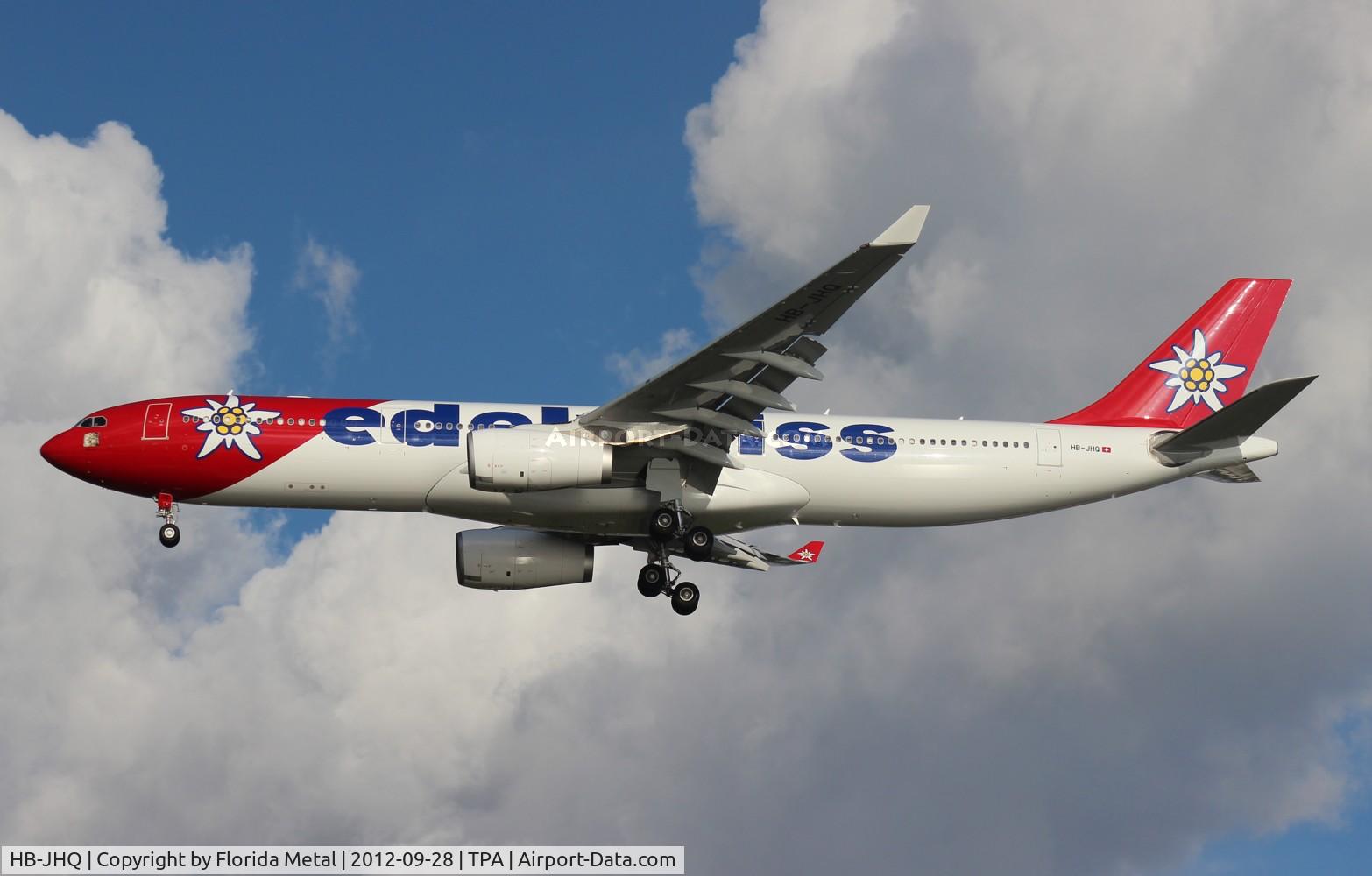 HB-JHQ, 2010 Airbus A330-343X C/N 1193, Edelweiss A330-300
