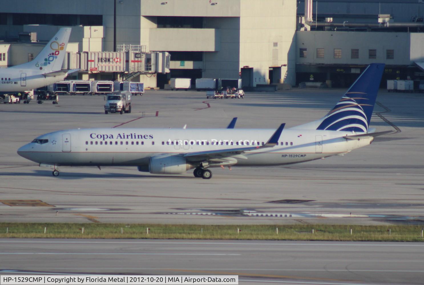 HP-1529CMP, 2005 Boeing 737-8V3 C/N 29670, Copa 737-800