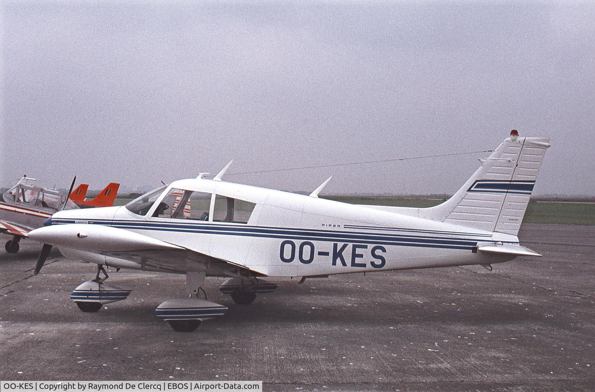 OO-KES, 1973 Piper PA-28-140 Cherokee F C/N 28-7325013, 1973 Piper PA-28-140 Cherokee F