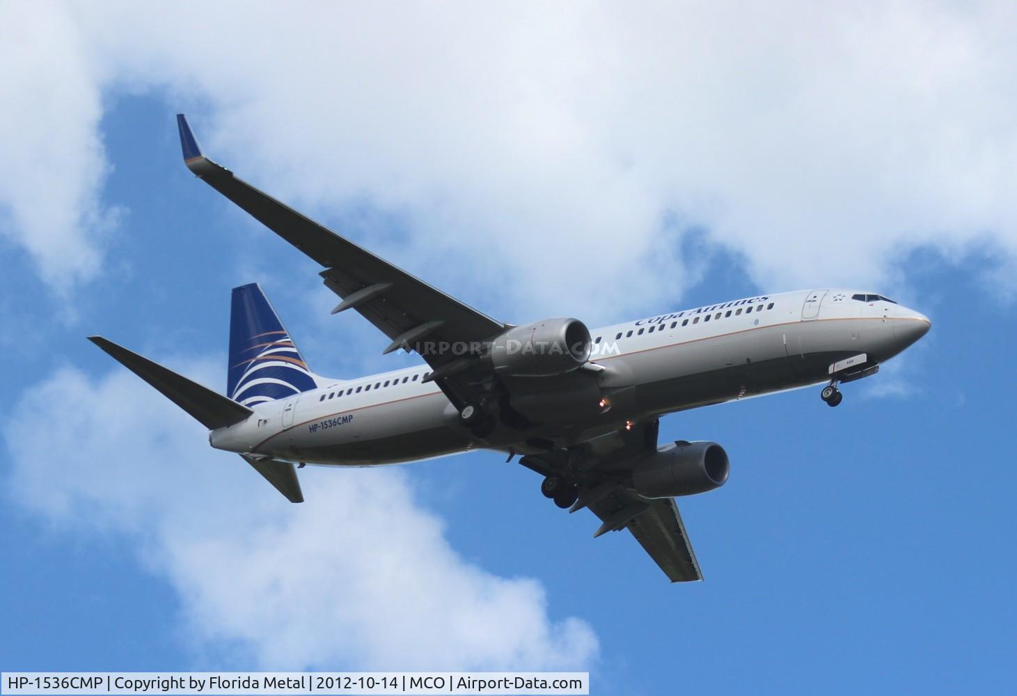 HP-1536CMP, 2009 Boeing 737-8V3 C/N 35127, Copa 737-800