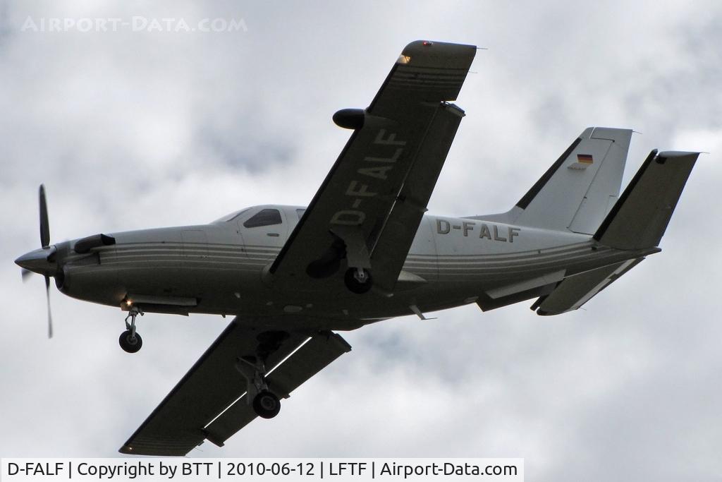 D-FALF, 1999 Socata TBM700B C/N 157, Damaged during a landing during a snowy episode at Cuers-Pierrefeu LFTF february 10 2012