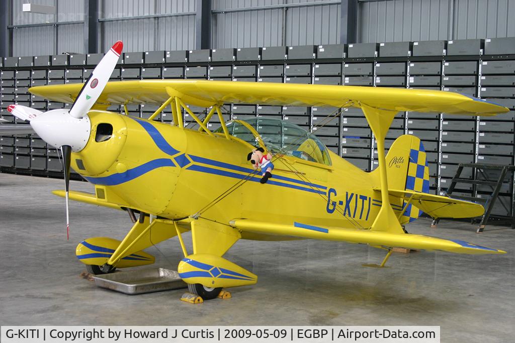 G-KITI, 1982 Pitts S-2E Special C/N 002, At the Great Vintage Flying Weekend. Privately owned.