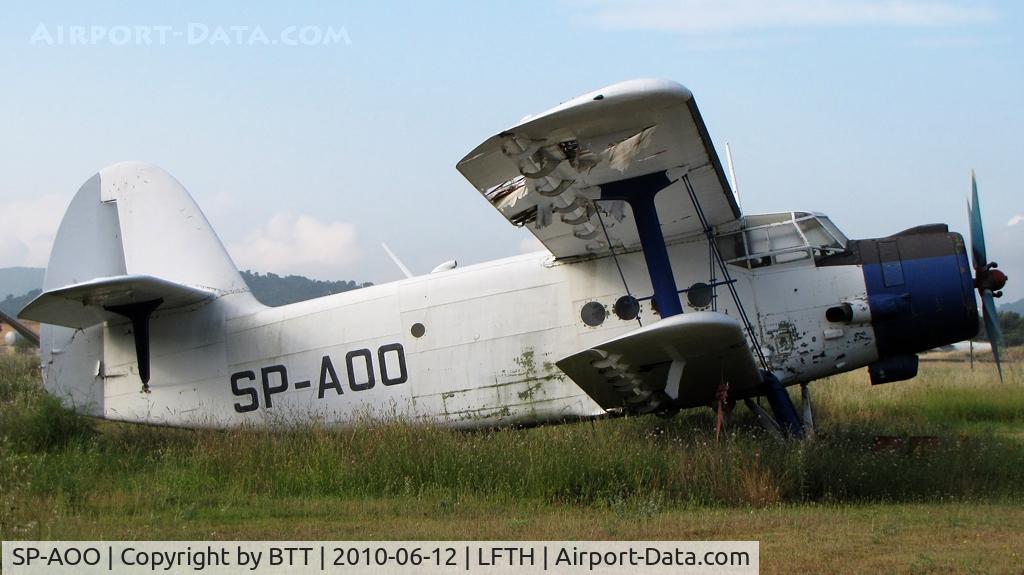 SP-AOO, 1969 Antonov An-2T C/N 1G108-65, The fabric of the wing begins to detach !