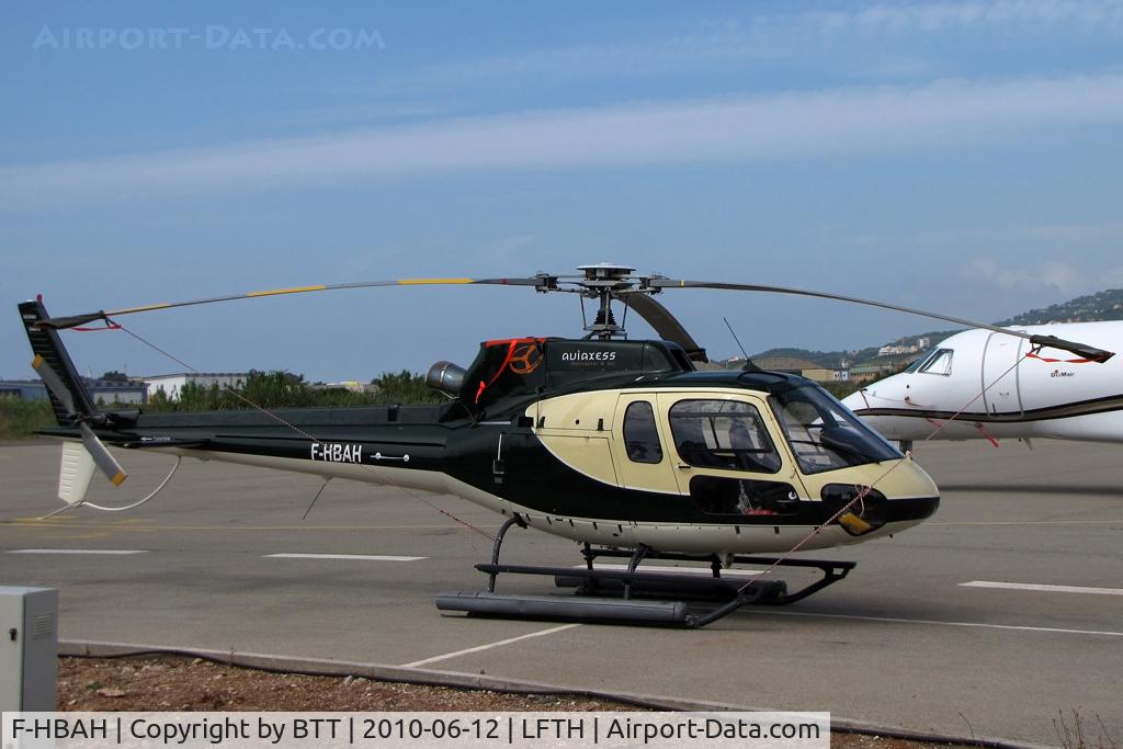 F-HBAH, Aerospatiale AS-350B-2 Ecureuil C/N 4414, Parked
