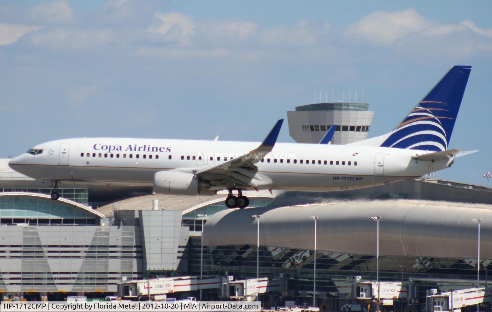 HP-1712CMP, 2010 Boeing 737-8V3 C/N 40664, Copa 737-800