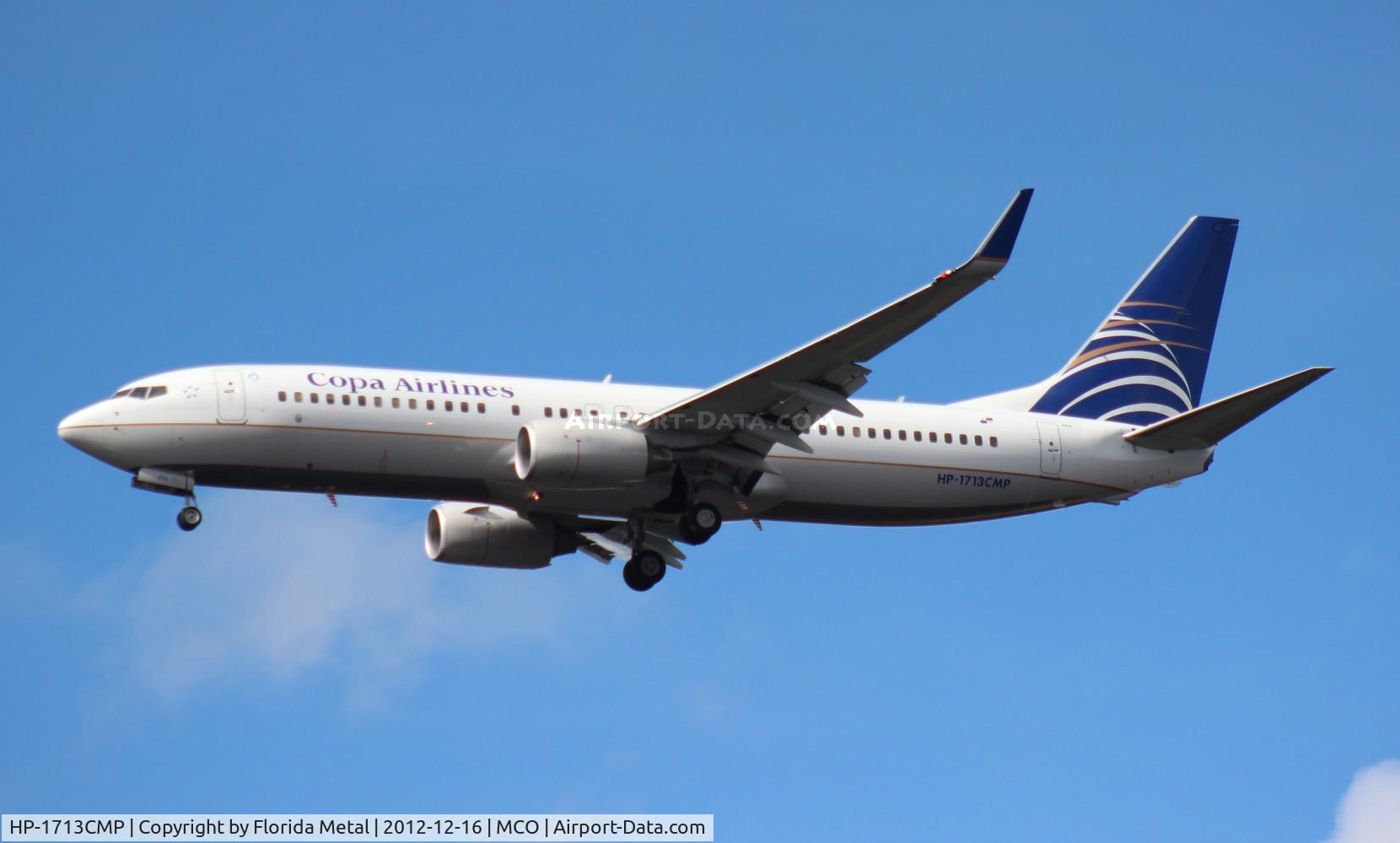 HP-1713CMP, 2010 Boeing 737-8V3 C/N 40890, Copa 737-800