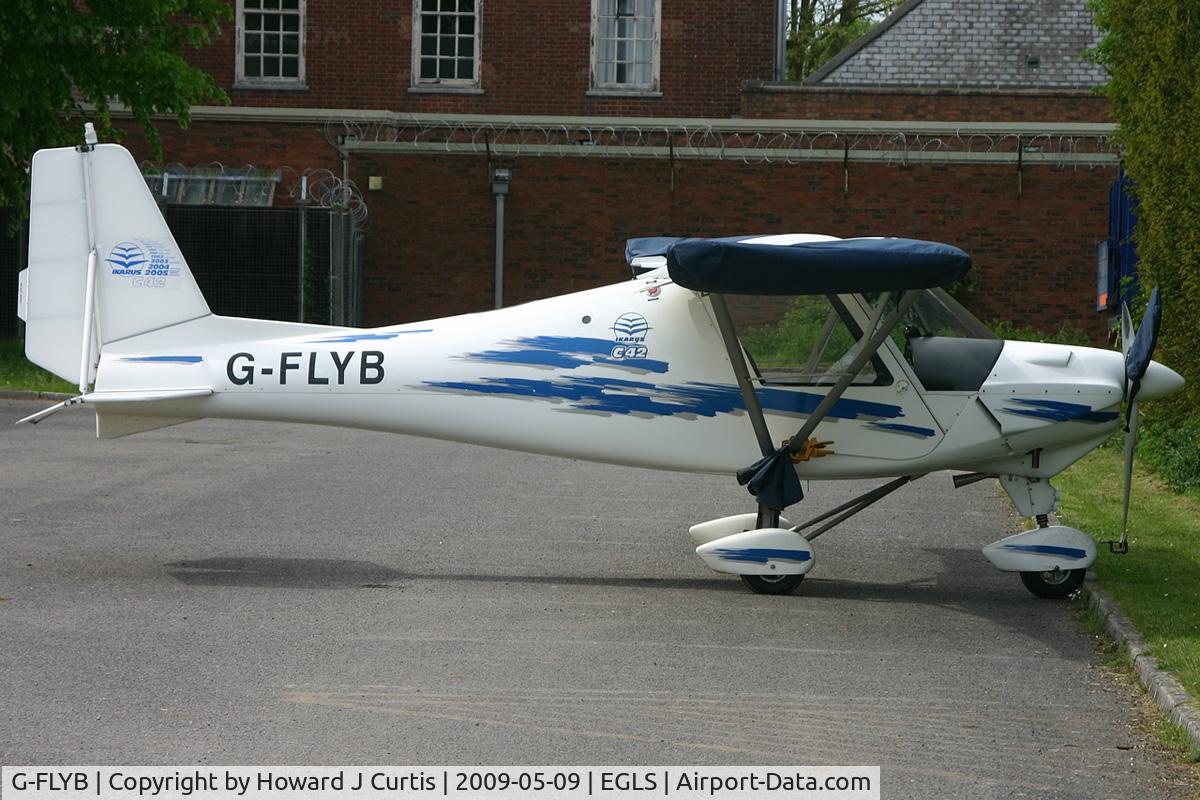 G-FLYB, 2003 Comco Ikarus C42 FB100 C/N 0309-6572, Privately owned.