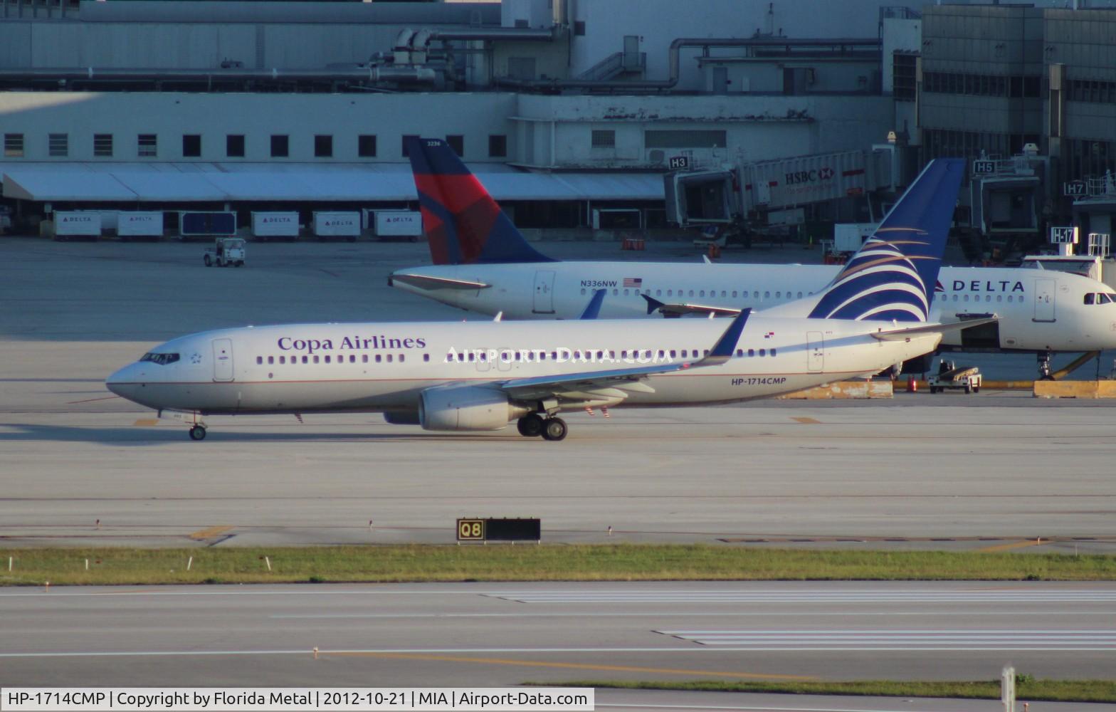 HP-1714CMP, 2010 Boeing 737-8V3 C/N 40891, Copa 737-800