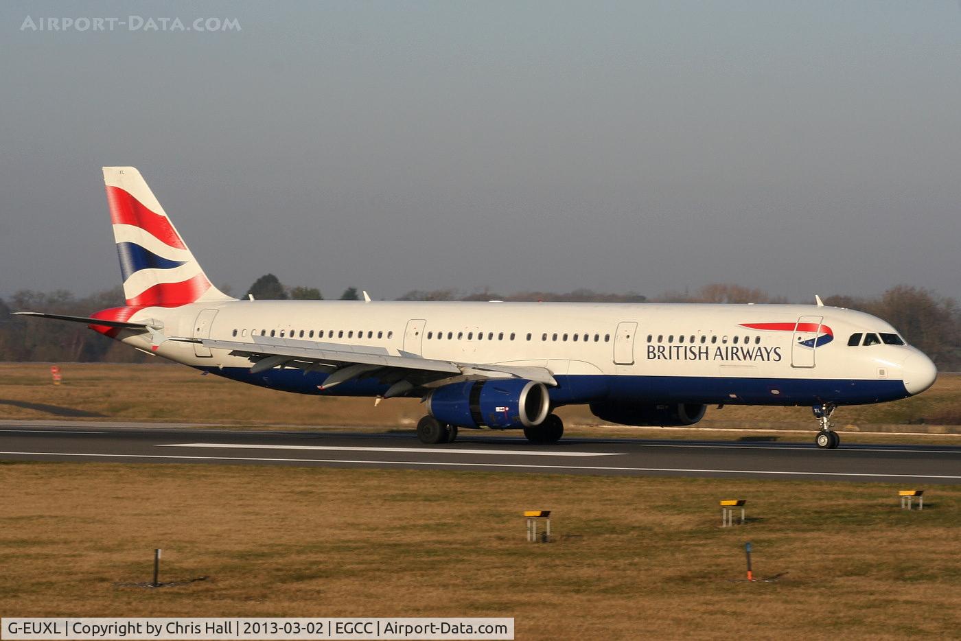 G-EUXL, 2007 Airbus A321-231 C/N 3254, British Airways