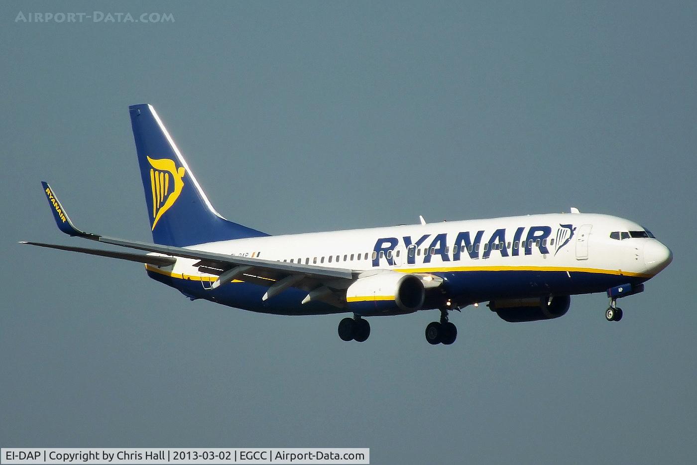 EI-DAP, 2003 Boeing 737-8AS C/N 33551, Ryanair