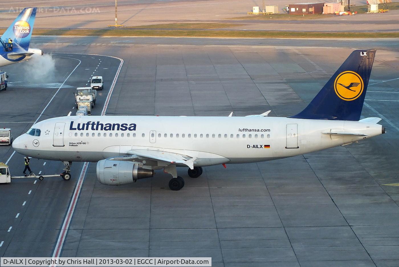 D-AILX, 1998 Airbus A319-114 C/N 860, Lufthansa