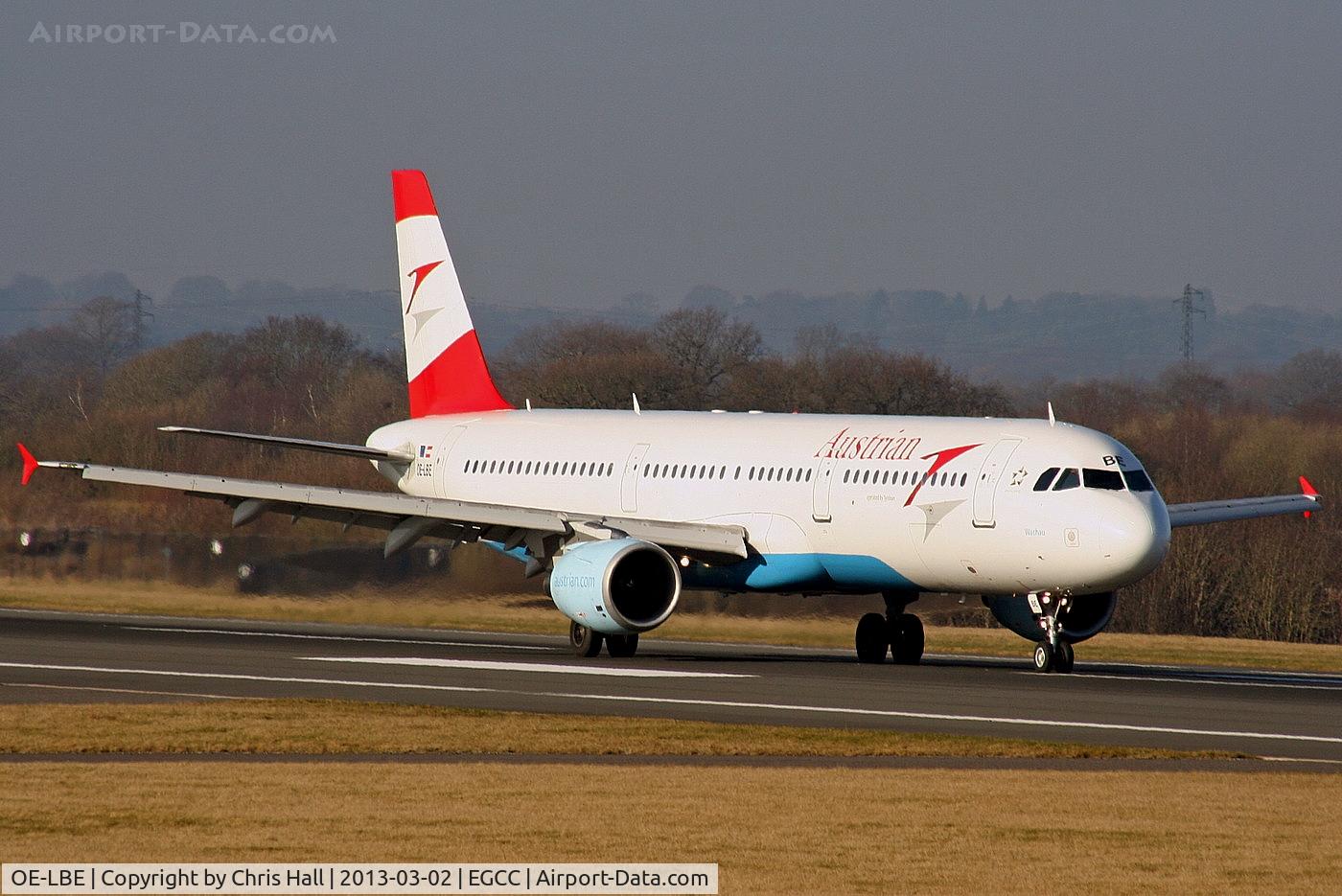 OE-LBE, 1998 Airbus A321-211 C/N 935, Austrian Airlines
