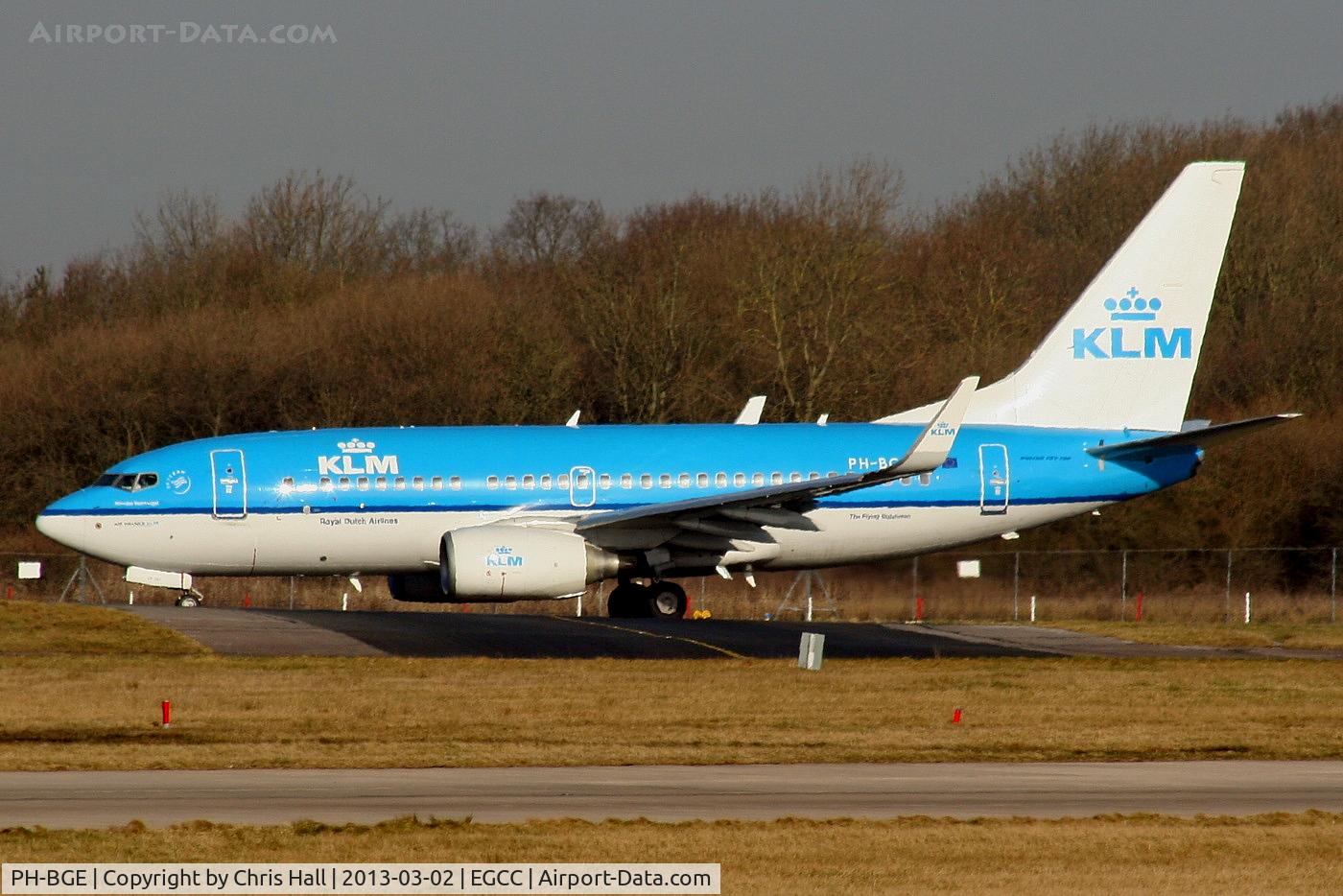 PH-BGE, 2008 Boeing 737-7K2 C/N 30371, KLM Royal Dutch Airlines