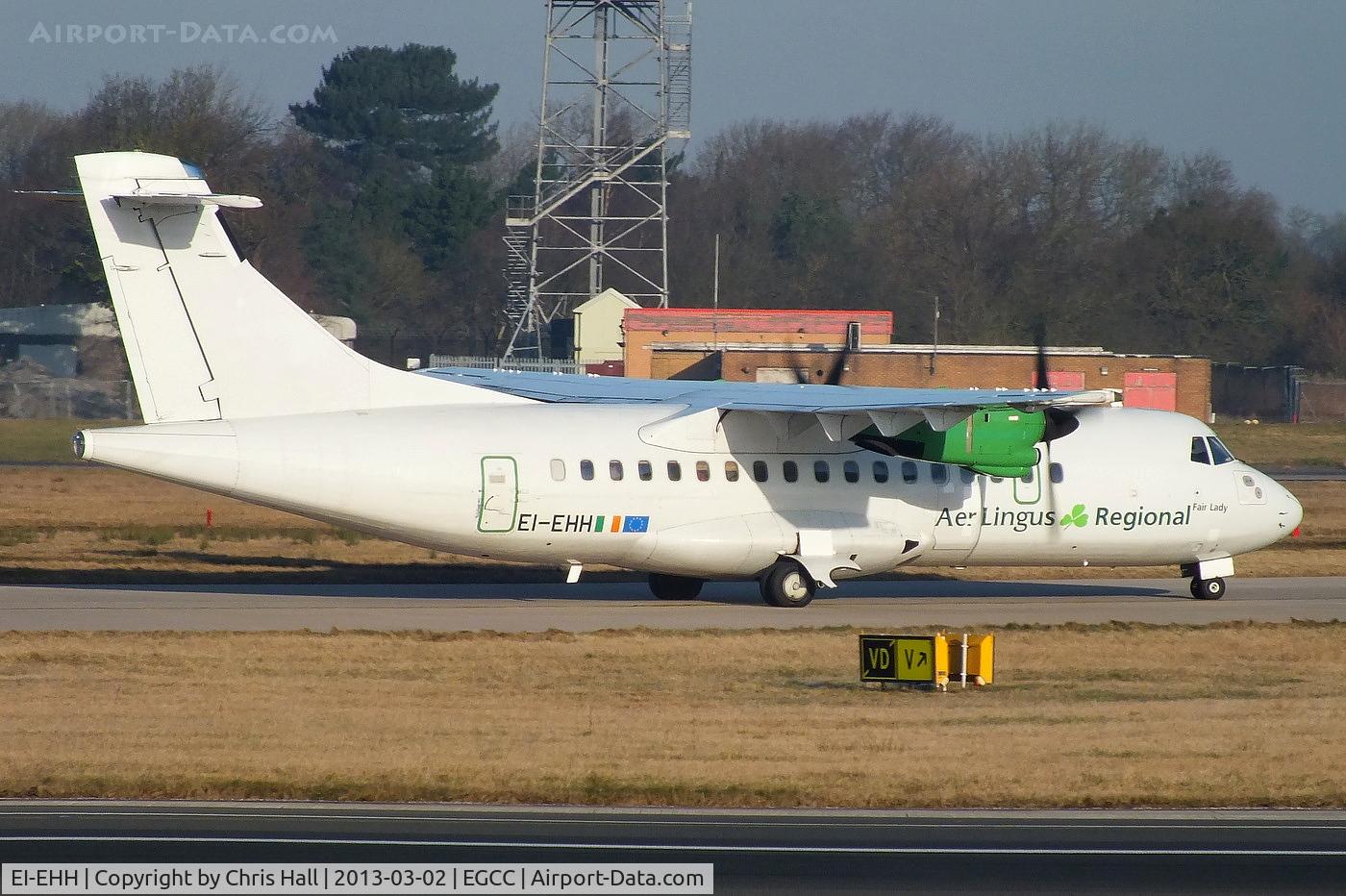 EI-EHH, 1990 ATR 42-300 C/N 196, now wearing Aer Lingus Regional titles