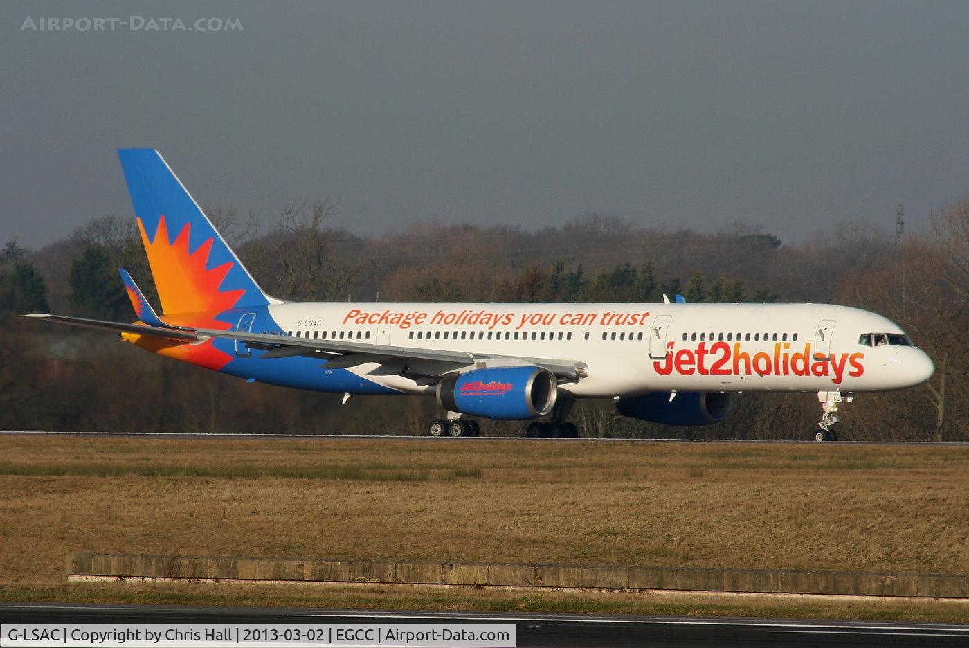 G-LSAC, 1992 Boeing 757-23A C/N 25488, Jet2 Holidays