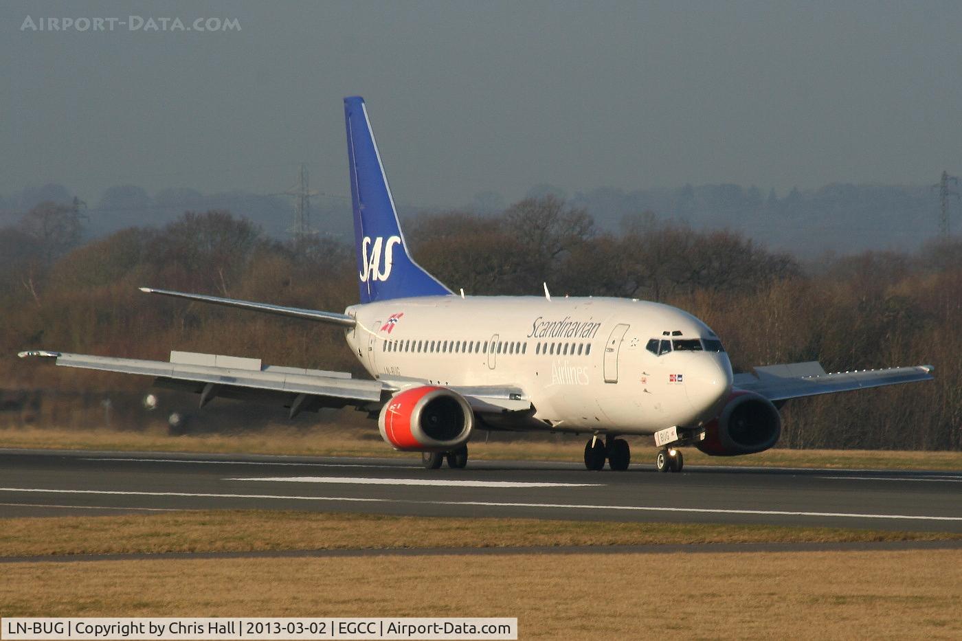 LN-BUG, 1997 Boeing 737-505 C/N 27631, SAS Scandinavian Airlines