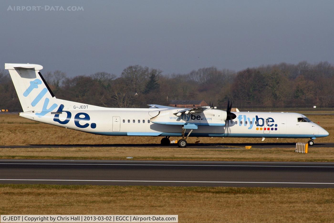 G-JEDT, 2003 De Havilland Canada DHC-8-402Q Dash 8 C/N 4088, flybe