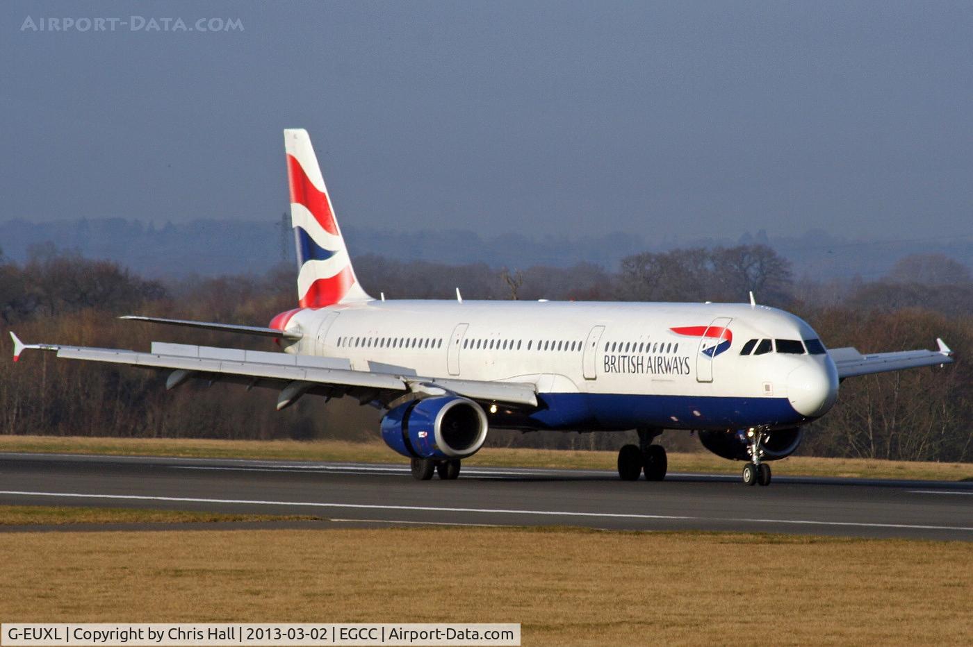 G-EUXL, 2007 Airbus A321-231 C/N 3254, British Airways