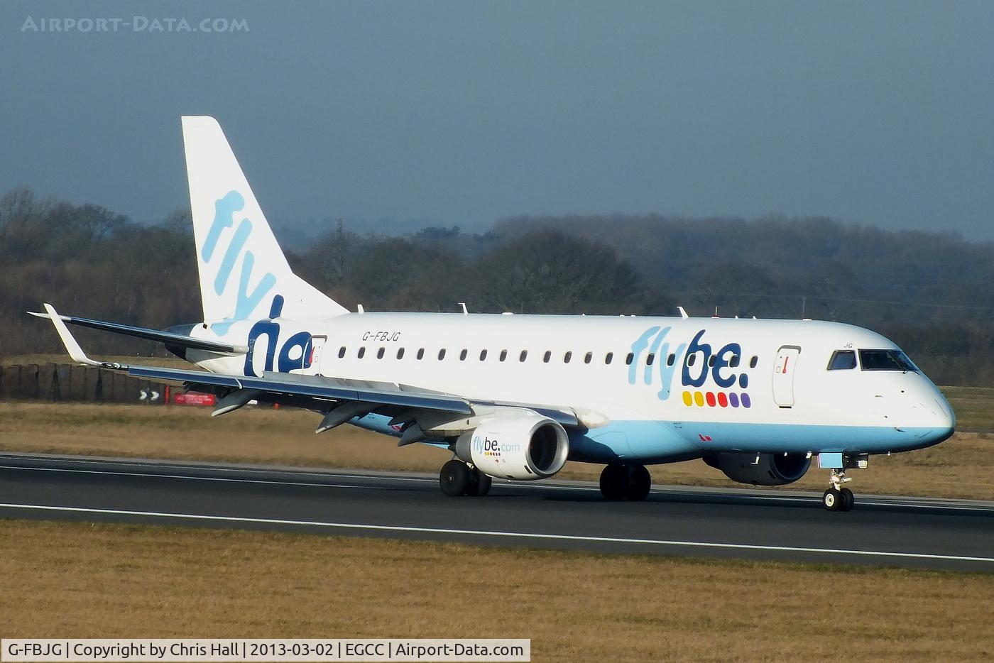 G-FBJG, 2012 Embraer 175STD (ERJ-170-200) C/N 17000344, flybe