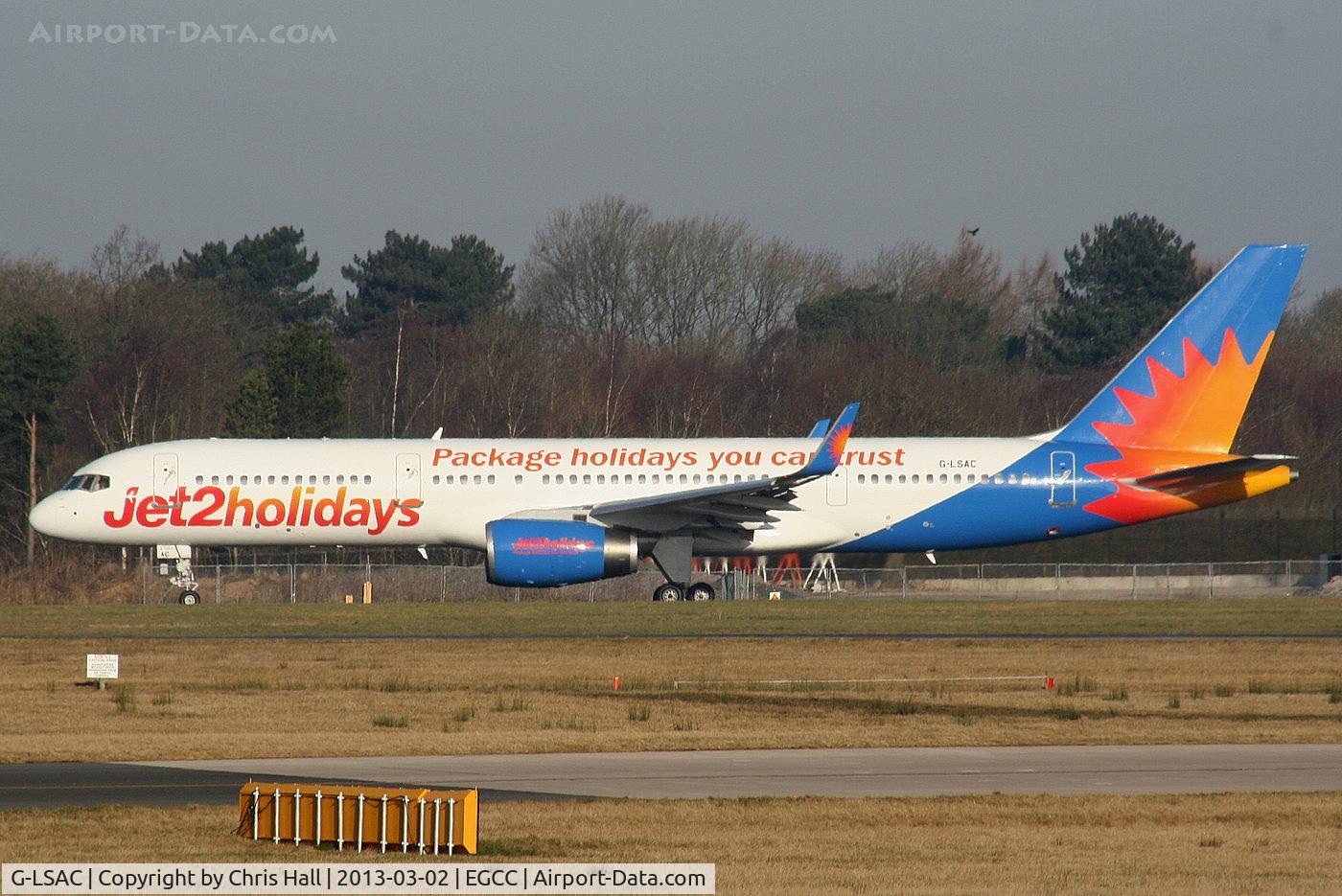 G-LSAC, 1992 Boeing 757-23A C/N 25488, jet2 Holidays
