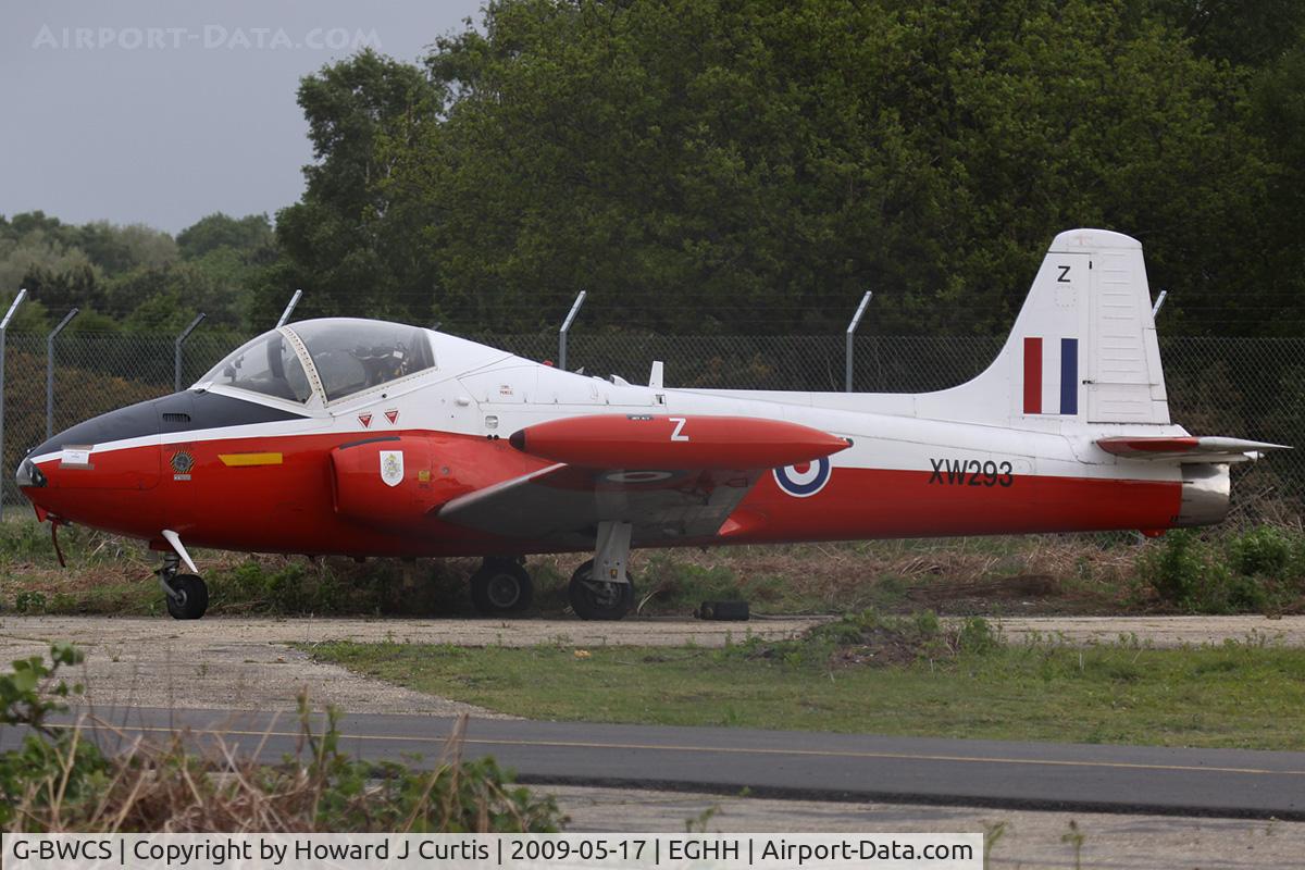 G-BWCS, 1971 BAC 84 Jet Provost T.5 C/N EEP/JP/957, Privately owned. Painted as XW293/Z.